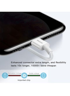 Yesido Yesido CA49 Type-C to Lightning 2A Fast Charger Data Cable - White  - Image 3