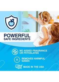 NonScents Most Effective Refrigerator Deodorizer Air Filter For Fridge Freezer Odor Eliminator 6 Months Air Freshener And Odor Remover Produce Preserver Outperforms Air Purifying Charcoal Bags Baking Soda 10X  - Image 3