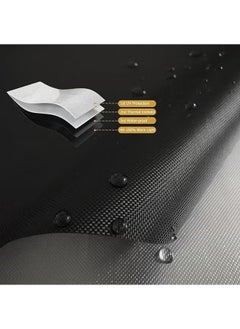 Hihonor Portable Blackout Blind with Self Adhesive Fasteners, Easy to Stick On No Drill Blinds Blackout Curtains for Bedroom, Nursery, Loft (100x145 cm)  - Image 3