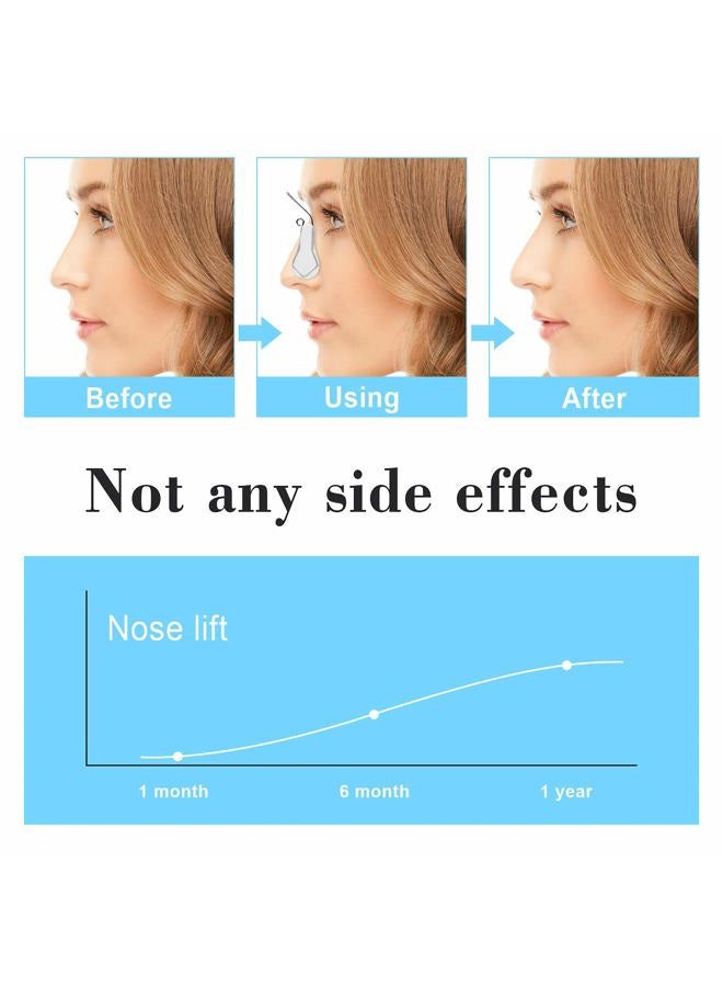 FERNIDA Silicone Nose Shaper Lifter Nose Uplifting Magic Clip Nose Bridge Straightener Corrector Slimmer for Wide Noses - Image 2