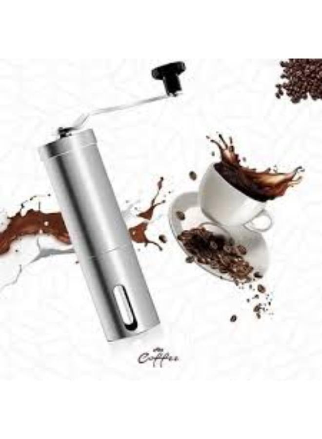 Stainless steel manual coffee bean grinder  - Image 2