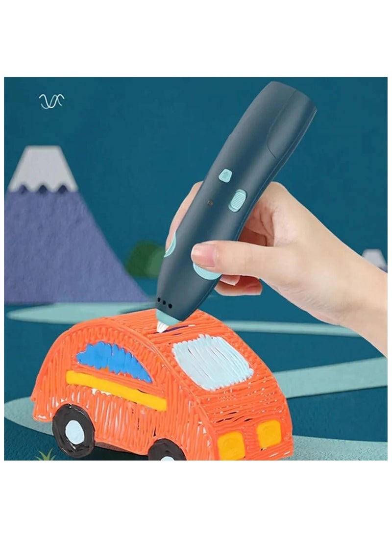 3Doodler Start+ Essentials (2023) 3D Pen Set for Kids, Easy to Use, Learn from Home Art Activity Set, Educational STEM Toy for Boys & Girls Ages 6+