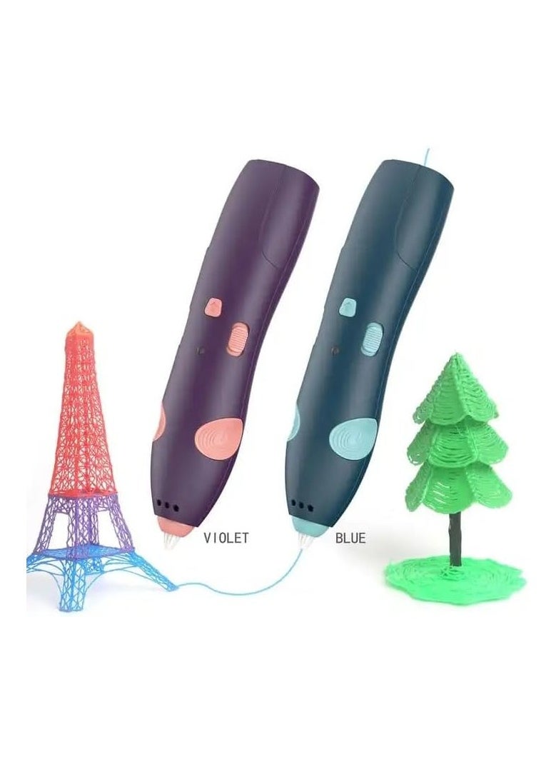 3Doodler Start+ Essentials (2023) 3D Pen Set for Kids, Easy to Use, Learn from Home Art Activity Set, Educational STEM Toy for Boys & Girls Ages 6+