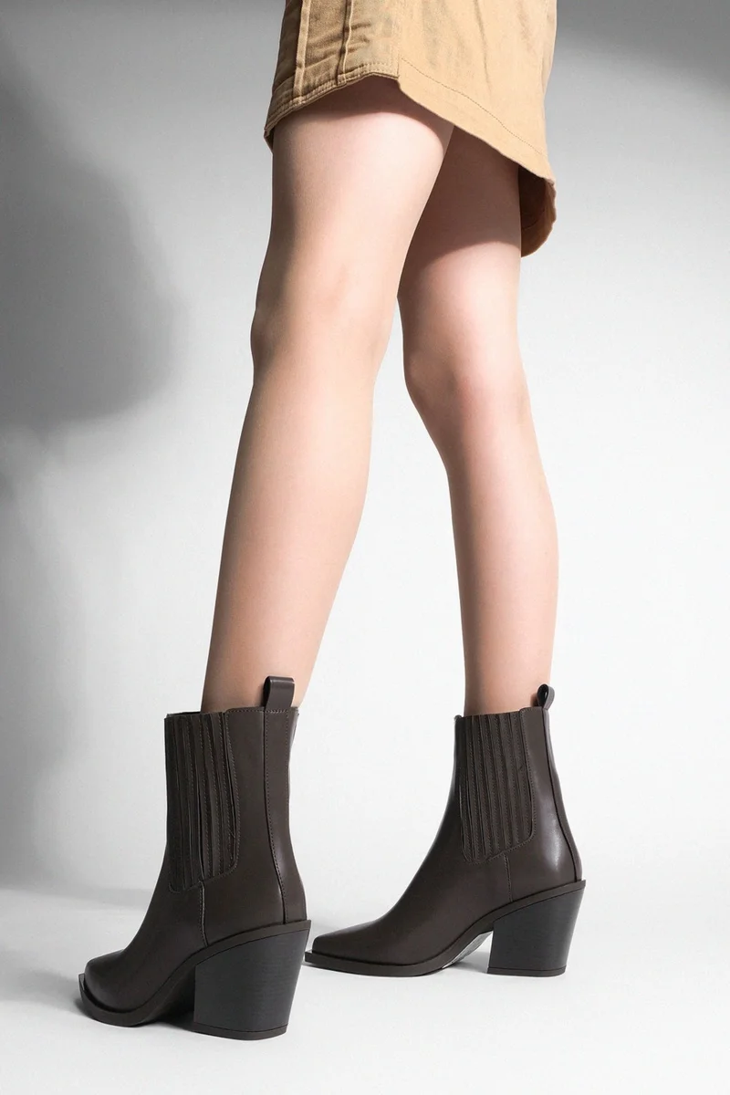 MARJIN Margin Women's Pointed Toe Western Boots Erbe
