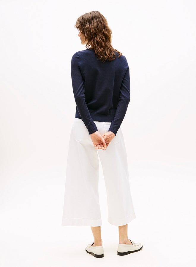 TOMMY HILFIGER Boat Neck Jersey Sweatshirt - Image 2