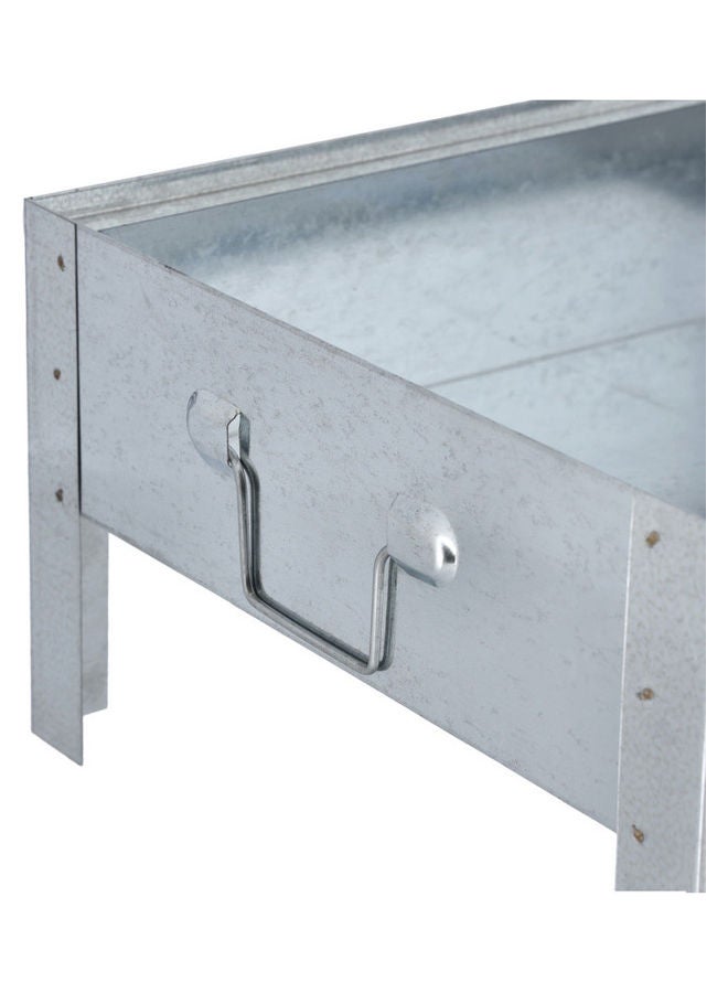 Royalford Bbq Stand With Grill Silver 44.5x26.5cm - Image 3