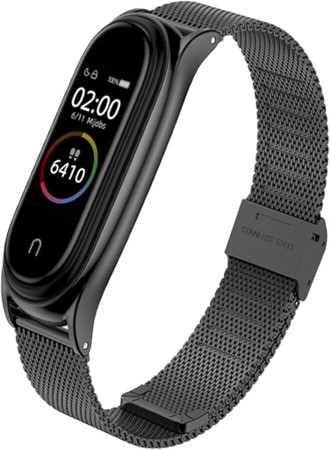 Next Next store Compatible with Xiaomi Mi Band 6 Mi Band 5 Strap Breathable Replacement Band 6 / Mi Band 5 Wristband for Women Men