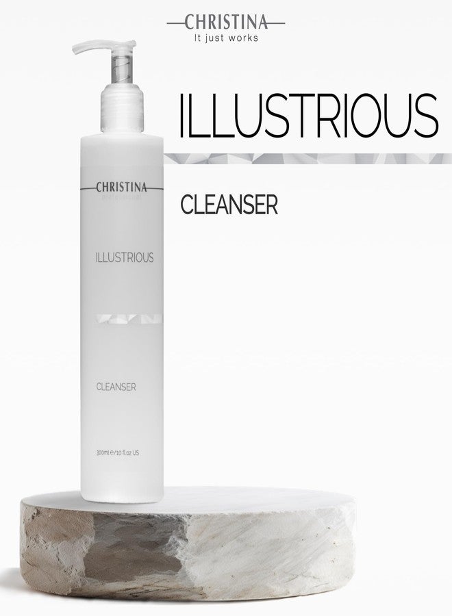 -CHRISTINA- Illustrious Refreshing AHA Facial Cleanser | Gentle Glycolic Acid Face Wash | Infused with Witch Hazel for Even Skin Tone & Radiance | For All Skin Types 300ml / 1 fl.oz - Image 5
