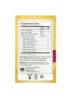 Yogi Tea Yogi Tea, Digestive Support, Sweet Strawberry, Caffeine Free, 16 Tea Bags, 1.12 oz (32 g)  - Image 2