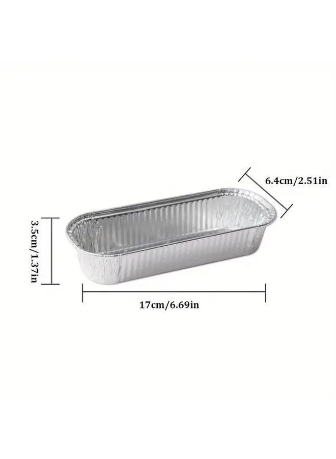 Disposable BBQ Pans Air Fryer Baking Tray Tin Foil Pans Box Grilling Tray Kitchen Accessories 10pcs - Image 4