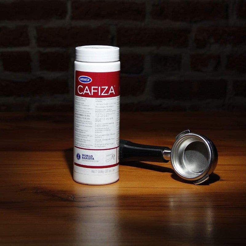 Urnex مسحوق تنظيف ماكينة الإسبريسو أورنيكس كافيزا الاحترافي 566 جرام - 3 عبوات - Image 5