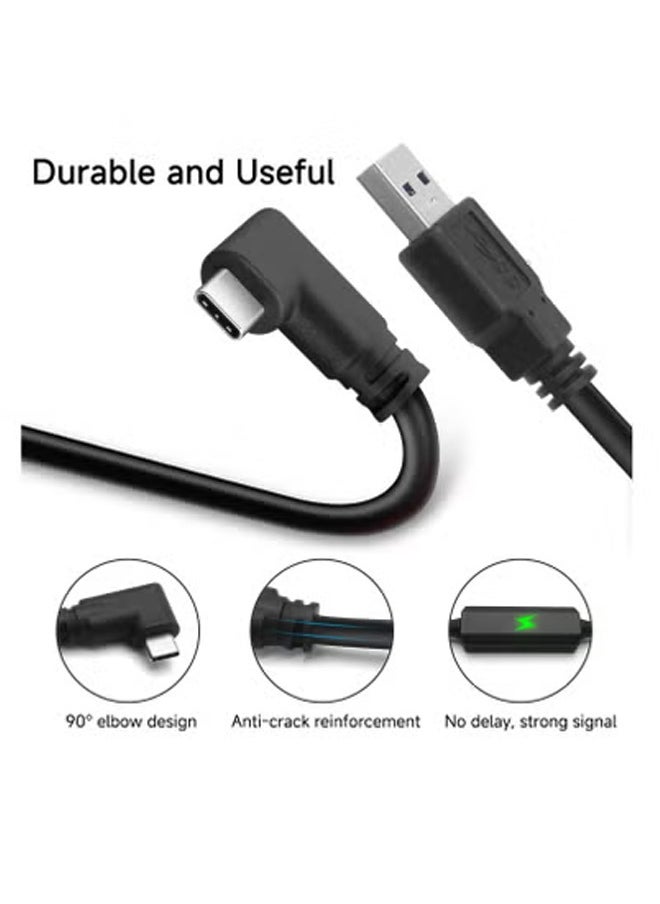 Peachjoy Link Cable Compatible with Meta Quest 3, Extend Playtime, 16FT USB A to USB C Charging Cable Compatible with Oculus Quest 2/ Pico VR Headset and PC Connection  - Image 2
