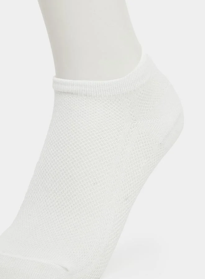 ستايلي Styli Set of 3 - Net Ankle Socks