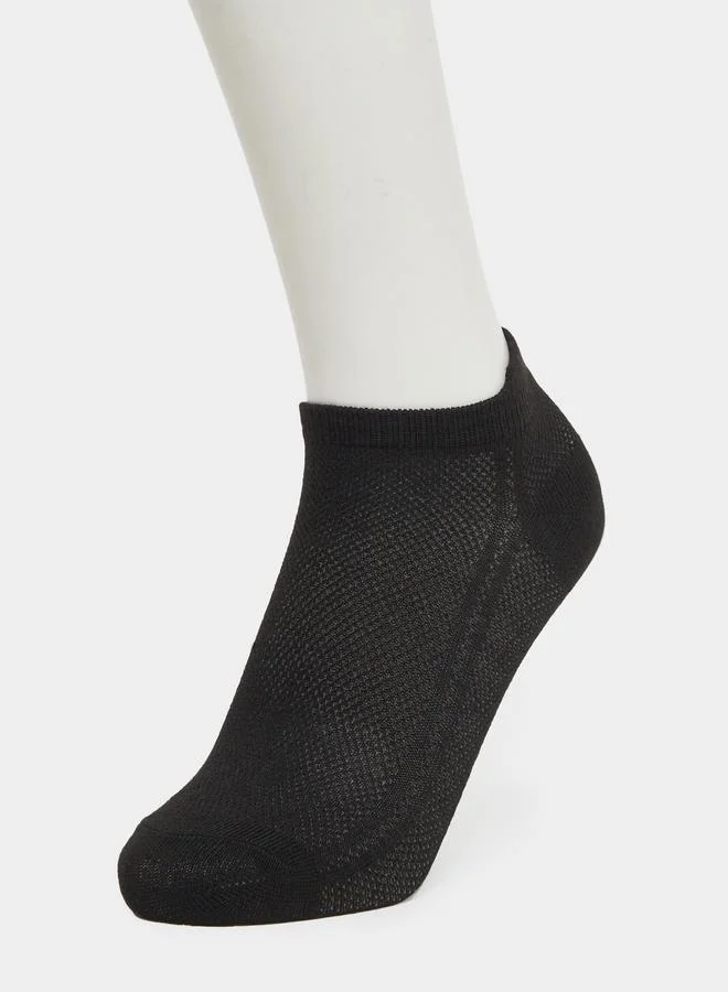 ستايلي Styli Set of 3 - Net Ankle Socks