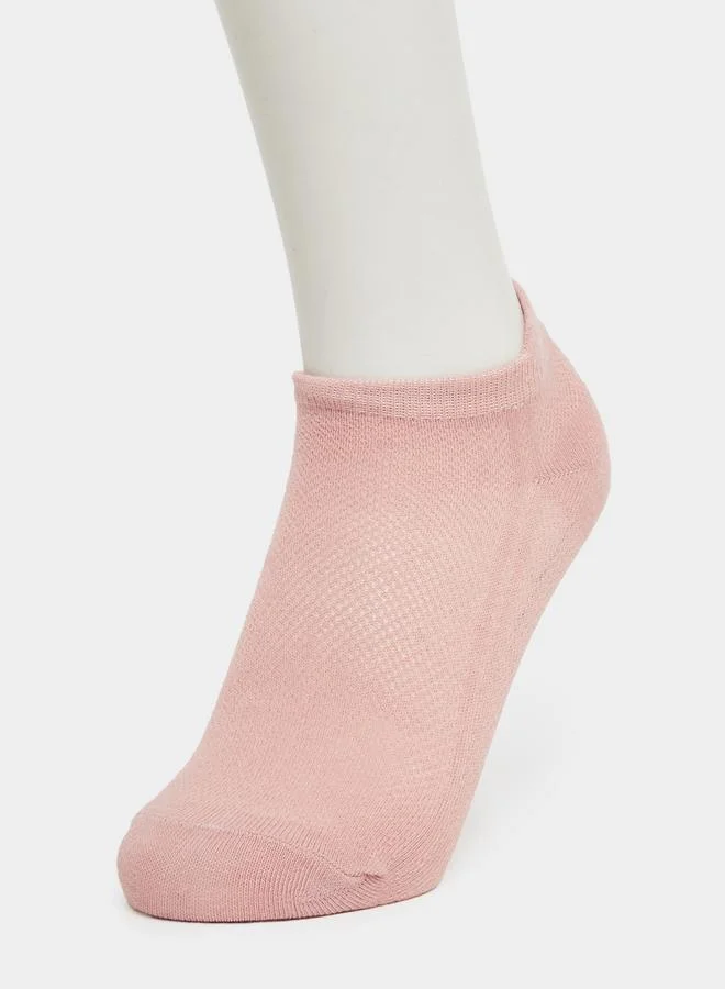 ستايلي Styli Set of 3 - Net Ankle Socks