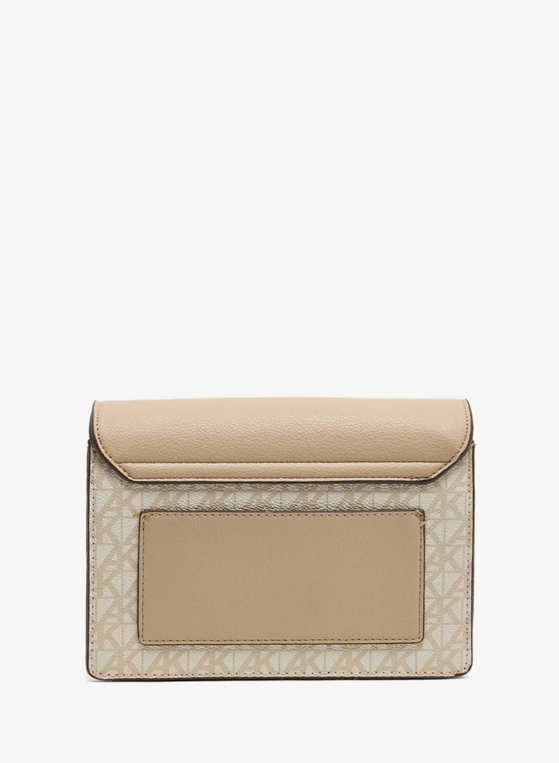 ANNE KLEIN  Anne Klein Monogram Patterned Flap Crossbody Bag for Women | Best Price UAE