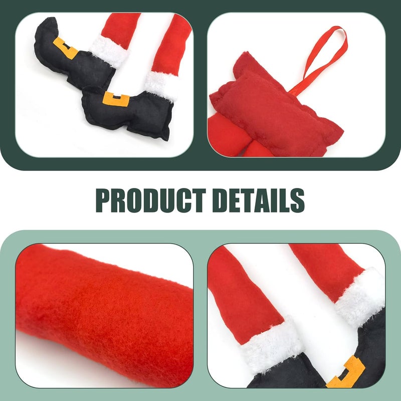 Flygun Christmas Elf Legs Car Decoration - Image 3