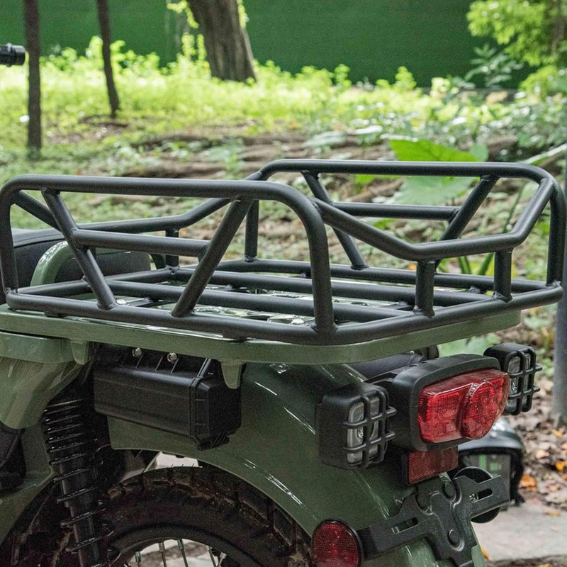 Midimttop Motorcycle CT125 Rear Carrier Luggage RackRear Cargo Carrier Support Basket Holder Bracket Accessories Fit for Honda Hunter Cub CT 125Trail125 CT 125 Trail 125 Modified Accessories 2025
