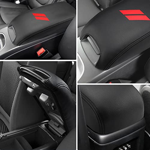 INTGET Center Console Cover for 2011-2020 Dodge Journey Accessories Leather Middle Armrest Cover Arm Rest Box Lid Protector Car Seat Box Cover for Dodge Journey - Image 5