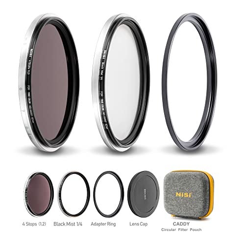NiSi 82mm Swift Add-On Kit for NiSi True Color VND | 4 Stop Neutral Density to Create 5-9 Stop VND, Along with 1/4 Density Black Mist | Photography and Videography (82MM) - Image 2