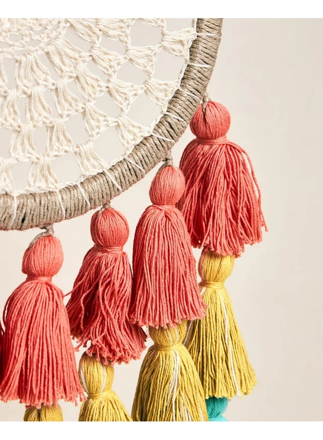 Chumbak Chumbak Serenade Dream Catcher - Multicoloured | Home Decor Wall Hanging Bedroom Best for Gifts and Decoration (Multi-coloured) | Wall Art For Bedrooms, Home Wall, Hanging Design
