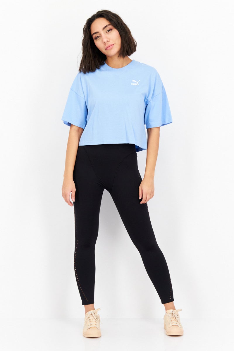 PUMA Women Oversized Fit Short Sleeve Outdoor T-Shirts, Day Dream Blue - Image 3