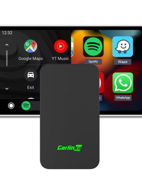 Carlinkit 2Air Wireless Adapter for CarPlay/Android Auto - Ultimate Performance: Unbeatable Stability, Low Latency, Siri/Google Assistant, ONLY Compatible with Wired CarPlay/Android Auto Vehicles