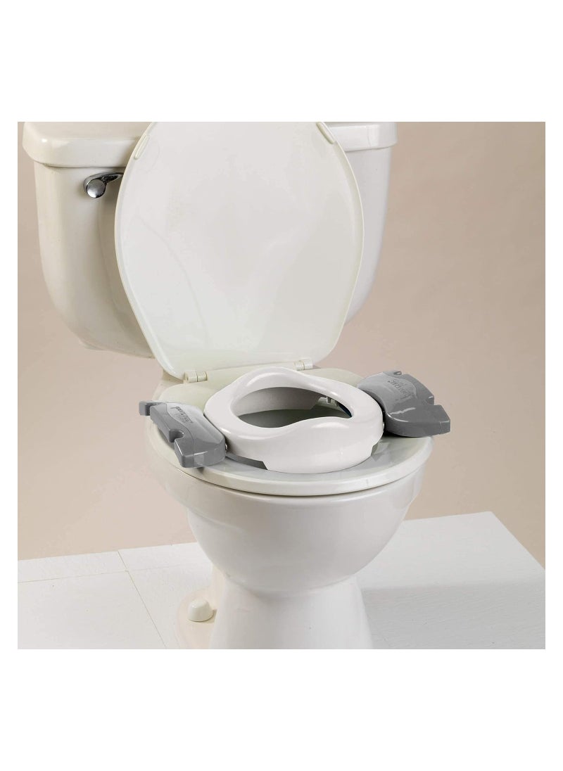 KASTWAVE - Potette Plus 2-in-1 (Travel Potty) Trainer Seat White/Pink - Image 1