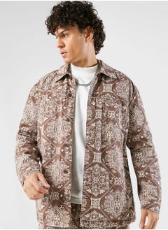 Karl Kani Chest Signature Washed Ribstop Shirt  - Image 1