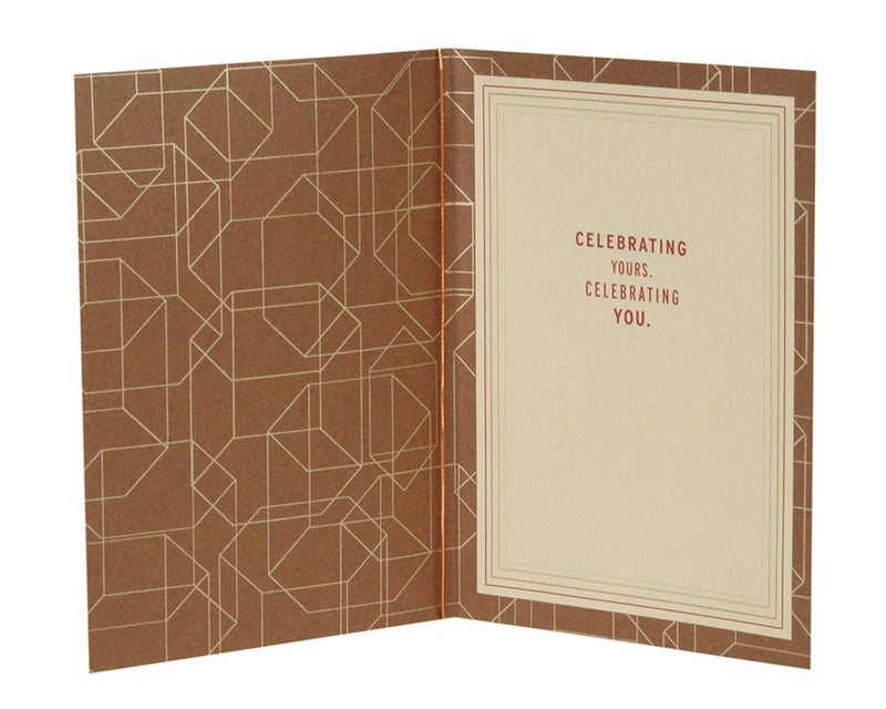 Hallmark بطاقة عيد ميلاد هولمارك للرجال (نحتفل بك) - Image 3