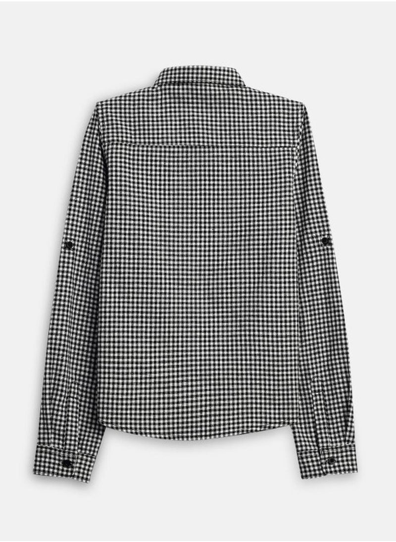 Bonkids Regular Long Sleeve Printed Multicolour Cotton Shirt For Boys 100 % Cotton  - Image 2