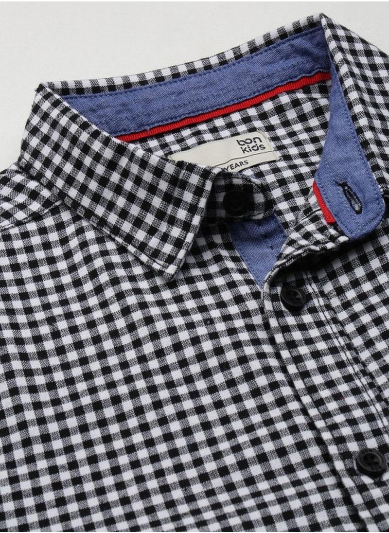 Bonkids Regular Long Sleeve Printed Multicolour Cotton Shirt For Boys 100 % Cotton  - Image 3