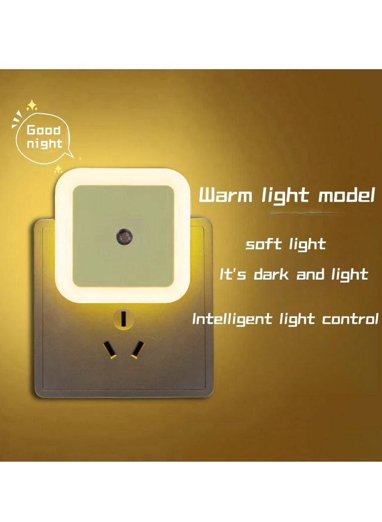 LED Night Light with Dusk-to-Dawn Sensor for Bedroom Bathroom Kitchen Hallway Stairs Daylight  - Image 2