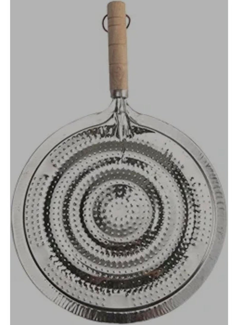 Complete Set: A 2-piece metal foil set with a stainless steel grid for the stove. - Image 3