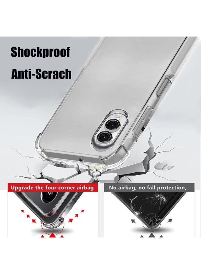 Samsung Galaxy S25 edge Case Cover Clear Back Air Cushion Soft Silicone Shockproof Case Honor X6b Anti-Scratch Protective Cover for Samsung Galaxy S25 edge - Image 4