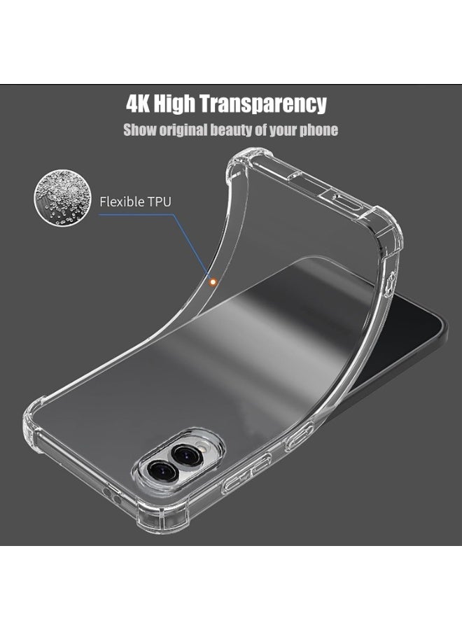 Samsung Galaxy S25 edge Case Cover Clear Back Air Cushion Soft Silicone Shockproof Case Honor X6b Anti-Scratch Protective Cover for Samsung Galaxy S25 edge - Image 5
