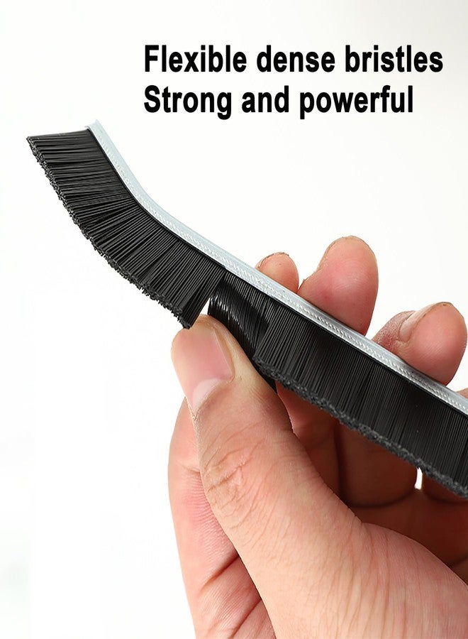 saizone 2pcs Hard Bristle Crevice Brush, Gap & Grout Cleaner, Tile & Kitchen Window Bathroom Crevice Cleaning Tool - Image 3