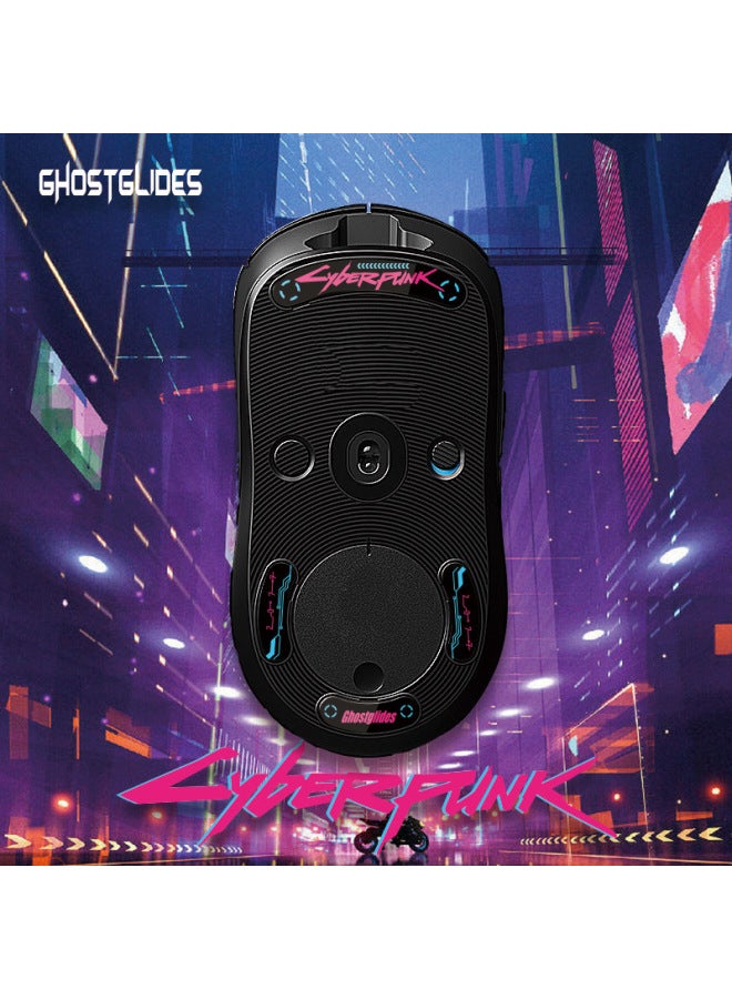 Tempered Glass Mouse Foot Pad Gpw 1st 2nd Gen Prox Gaming Mouse Pad Specialized For Digital Computer Pads Stickers-Color:GPW Three Generations Of Geng Ghost  - Image 3