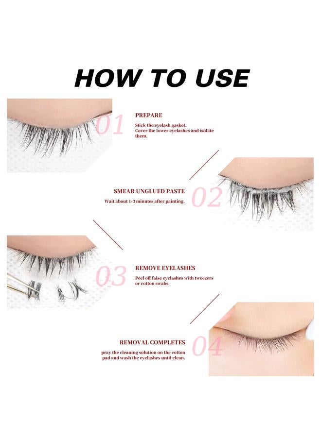 IOLITE كريم مزيل لصق الرموش UV 15 جرام - مزيل لاصق احترافي للرموش UV - تركيبة آمنة وسريعة المفعول وغير مهيجة لفنيي الرموش والصالونات - Image 5