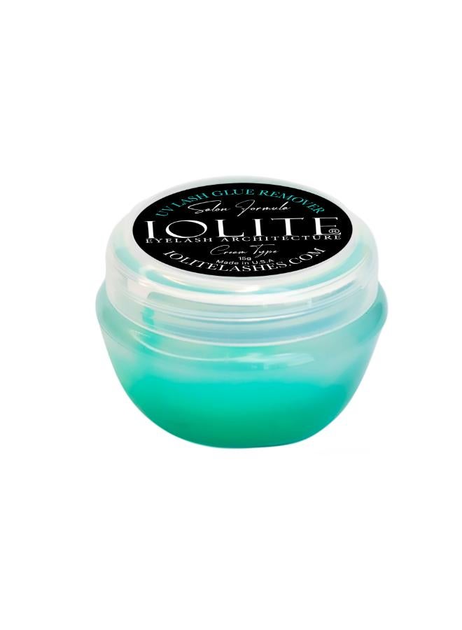 IOLITE كريم مزيل لصق الرموش UV 15 جرام - مزيل لاصق احترافي للرموش UV - تركيبة آمنة وسريعة المفعول وغير مهيجة لفنيي الرموش والصالونات - Image 4