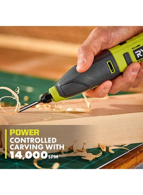 Ryobi Cordless USB Lithium Wood Carving Kit, 4V 2.0Ah, 0.4kg - Image 3