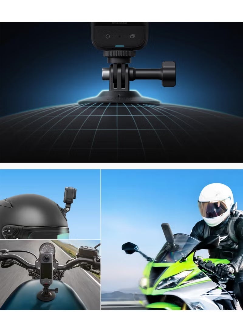 Insta360 Motorcycle Accessory Bundle Kit – Compatible with Insta360 X4, GO 3S, Ace Pro, Ace, GO 3, X3, ONE RS (Twin/4K), GO 2, ONE X2, ONE R, and ONE X Cameras - Image 5