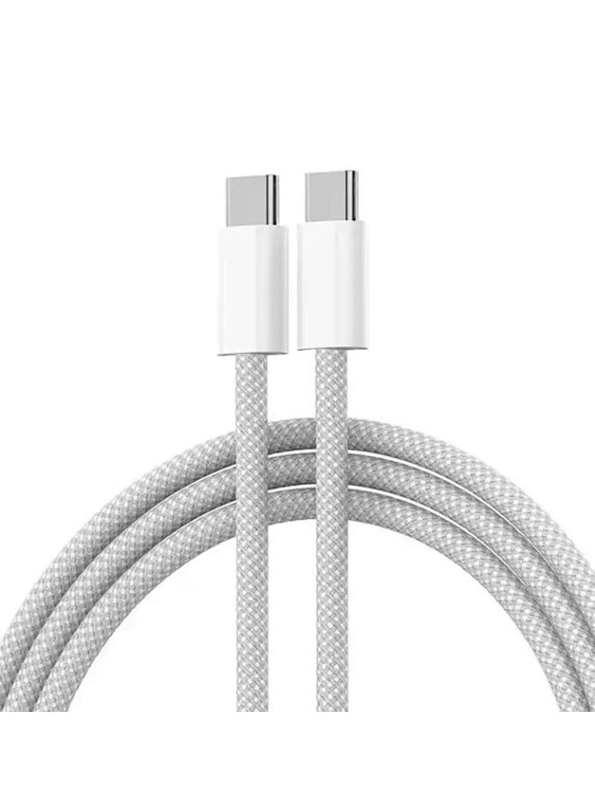 Lynacz Original Original Cable 20W Type C to C Fast Charging Cable Compatible with iPhone 15, 15+, 15 Pro, 15 Promax new series (Only Cable) - Image 1