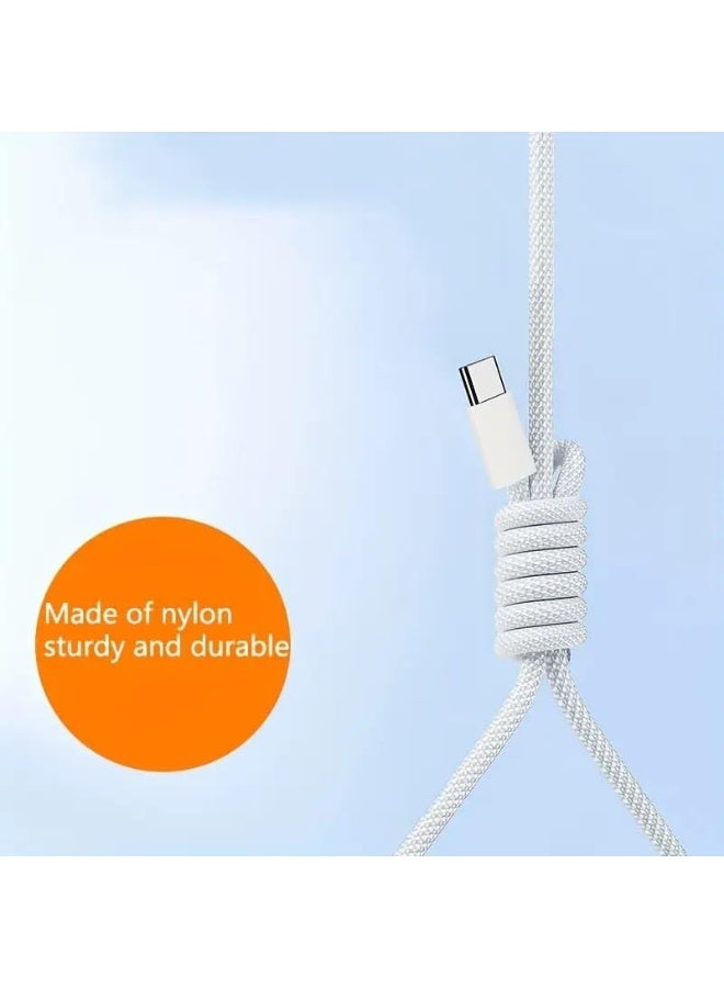 Lynacz Original Original Cable 20W Type C to C Fast Charging Cable Compatible with iPhone 15, 15+, 15 Pro, 15 Promax new series (Only Cable) - Image 2