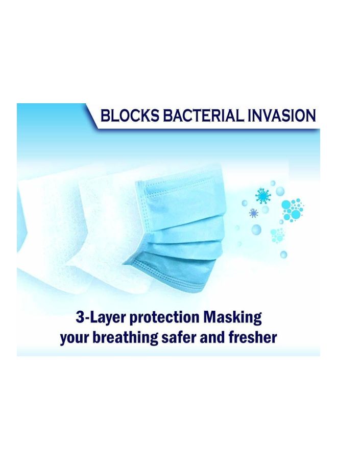 نيبمينينت مجموعة من 50 قناع وجه جراحي مضاد للتلوث 3 طبقات - Image 2