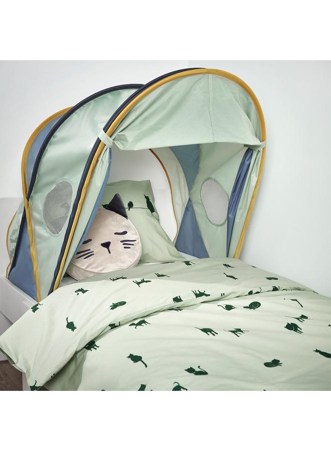 زبون خيمة سرير، أزرق/أخضر، 70/80/90 - Image 5