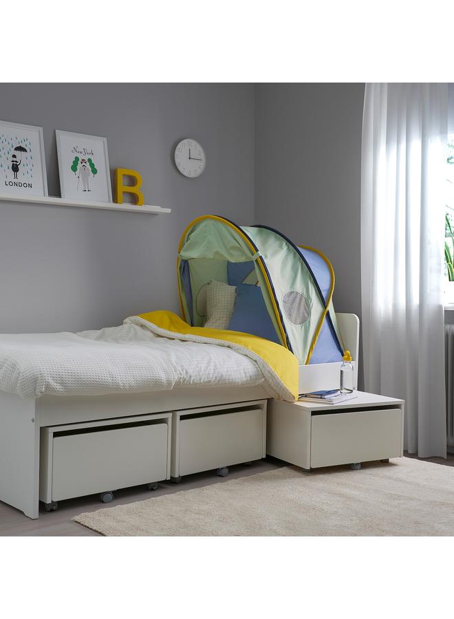 زبون خيمة سرير، أزرق/أخضر، 70/80/90 - Image 4