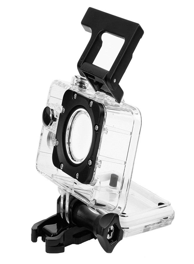 Action Pro 30M Waterproof Underwater Housing Case Shell Frame Cover Compatible with EK7000/EK500/SJ4000 /SJ4000 WIFI/SJ4000 Plus/SJ7 DBPOWER/EX5000 FITFORT/Lightdow Campark/WIMIUS Action Camera - Image 3