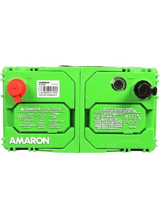 AMARON CAR BATTERY 46B24LS / NS60LS 12V 45AH - Image 2