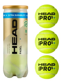 HEAD Head Pro S+ 2025 Padel Balls (3 Balls) by Head  - Image 1